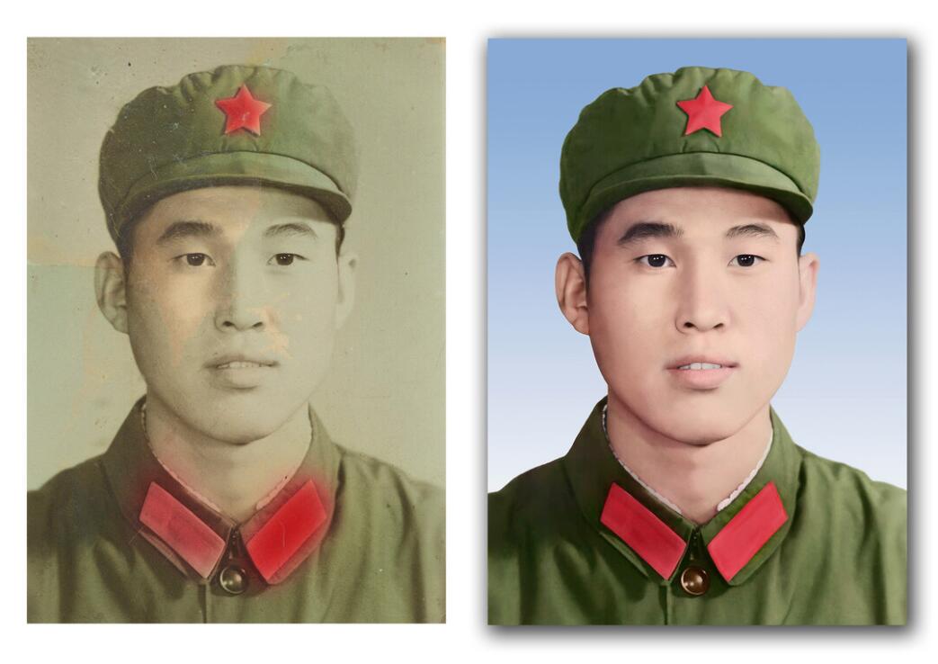 固始破损照片修复-18